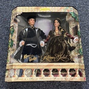Romeo and Juliet ken and Barbie dolls
